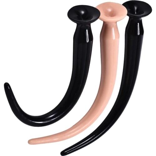 Soft Super Long Tail G-spot Stimulator Butt Anal Plug Expander Adult Sex Toy