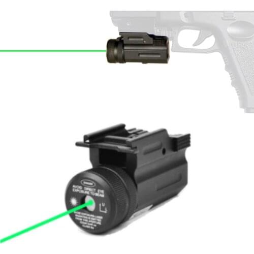 Outdoor tactics hanging green laser super bright long-range shooter sight NERF toy tactical metal accessories ner accessories