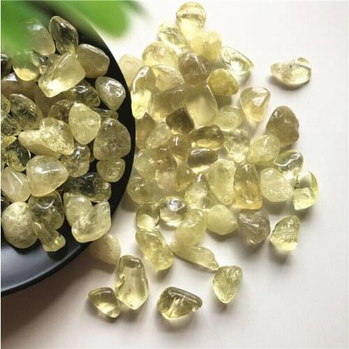 Drop Shipping 50g 9-15mm Natural Citrine Yellow Quartz Crystal Polished Stone Healing Crystals Natural Stones and Crystals