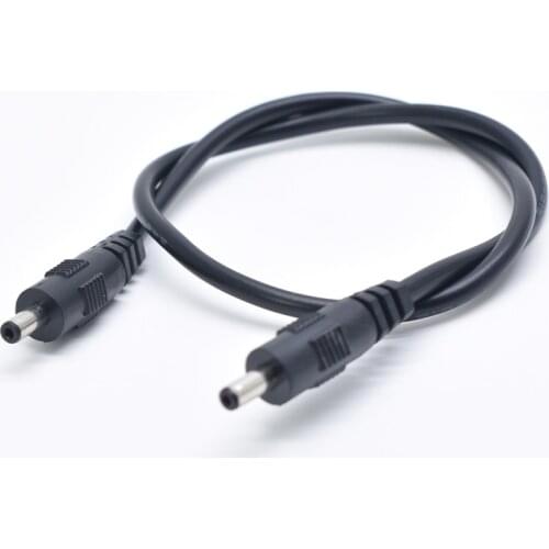 1pcs 3A 3.5x1.35mm to 3.5*1.35mm Male to Male Plug with 40cm Wire DC Power Splitter Adapter with 0.3mm2 Cable