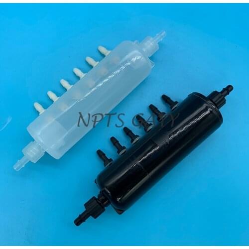 Inkjet printers UV white Ink Circulation Splitter system Ink Circulation Buffer Bottle filter for XP600 4720 5113 Printhead