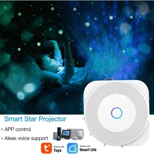 Tuya Yandex Alice Smart Star Projector Galaxy Light Starry Party Lamp SmartLife APP Control With Alexa Google Gift For Children