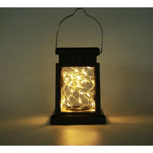 Waterproof 30 LED Solar String Light Lantern Yard Garden Decor Practical Multi-functional Durable Hang Fairy Lamp