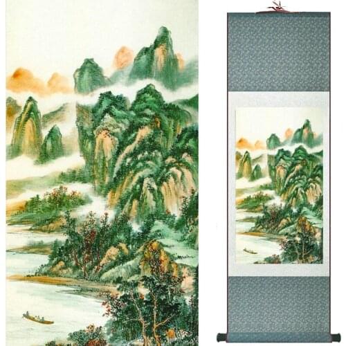 Landscape art painting Chinese traditional art painting China ink painting fashion painting 2019081235