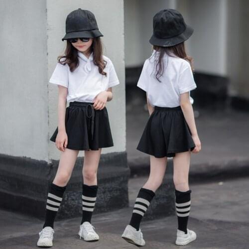 4 To 16 Years, Kids Clothes Suit 2021 New Girls Summer Set Teen Set Children Suit Baby Casual Set Tops and Shorts,#6200