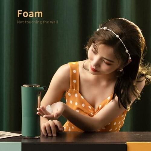 Automatic Soap Dispenser Hand Free Smart Liquid Sensor Foam Soap Touchless Dispenser Pump For Kitchen Bathroom Hand Washer 550ml