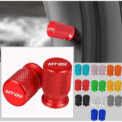 For YAMAHA MT09 MT-09 MT 09 2014 2015 2016 2017 2018 2019 2020 All Year Motorcycle Accessories CNC Tire Valve Cap Airport Cover
