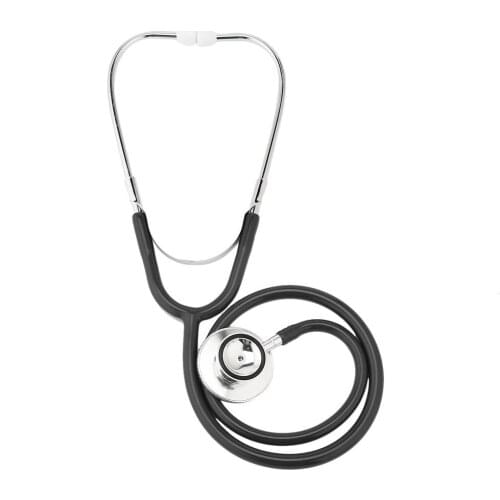 Double-sided Stethoscope Single Tube Doctors Nurse Medical Professional Cardiology Stethoscope Alloy Chestpiece Health Care