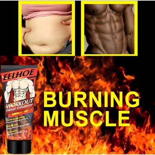 60ml Fat Burning Cream Slimming Hot Sweat Treatment Cream Muscle Sculpting Creams Men Stimulator Burn Fat Cream Weight Lose