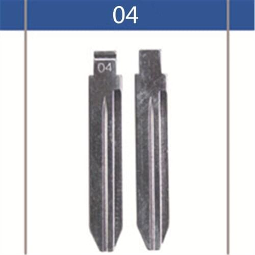 2 pcs Uncut Replacement Car key blade for DODGE JEEP CHEROKEE CHRYSLER Key No.04 Car Key Blade