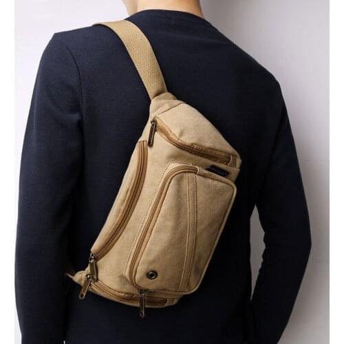 Men Hunting Tactical Sling Bag Chest Messenger Bags Women Outdoor Camping Equipment Canvas Running Fishing Hiking Shoulder Blosa