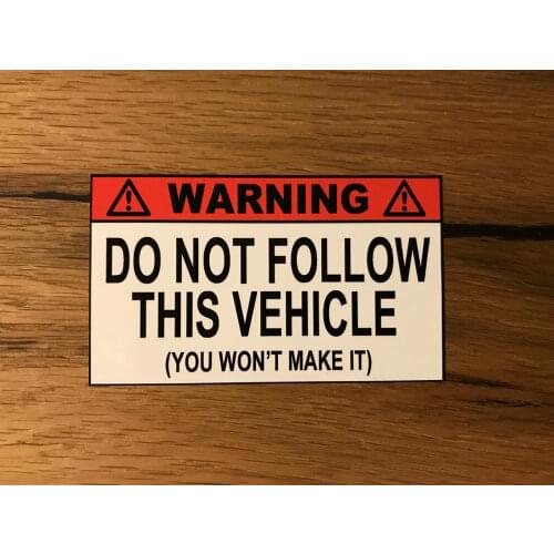 Offroad Sticker Wrangler V8 SUV off-road vehicle 4x4 four-wheel Jim-ny