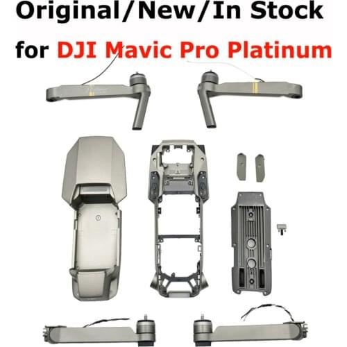 Original Body Shell Motor Arm for DJI Mavic Pro Platinum Left/Right Front/Rear Arm Upper/Bottom Cover Middle Frame Spare Part
