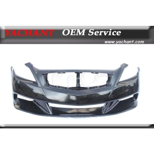 FRP Fiber Glass Car Front Bumper Fit For 2008-2013 G25 G35 G37 G Series Coupe LB Stage Style Front Bumper with Lip