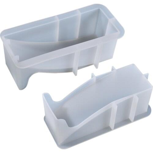 Necklace Display Stand Epoxy Resin Mold Jewelry Pendant Show Rack Silicone Mould