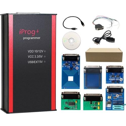 Iprog + Iprog Pro Programmer Support IMMO Mileage Correction Airbag Reset Till 2019 Replace Carprog Full Digiprog III and Tango