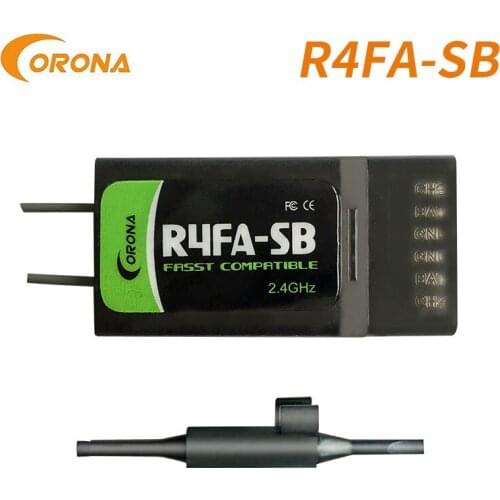Corona R4FA-SB 2.4g futaba fasst receiver compatible Futaba 8FG 10CG T16SG