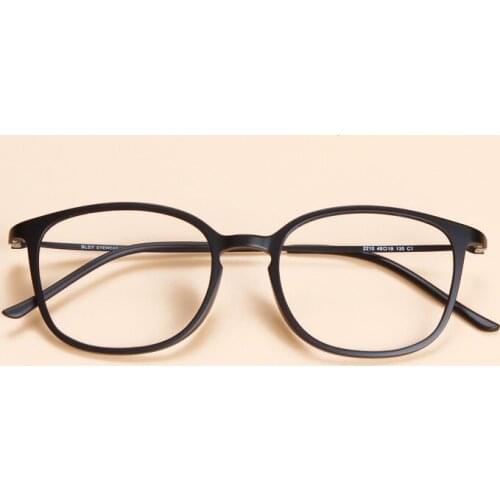 South Korea Tungsten Carbon Plastic Steel Ultra Light Thin Leg Spectacle Frame Myopia Fashionable Retro Mens and Womens