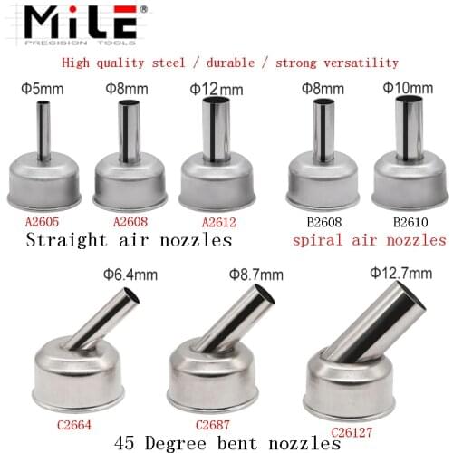 45 Degree Nozzle For ATTEN ST-862D Lead-Free Hot Air Gun Soldering Station Intelligent Rework Station For PCB Chip Repair