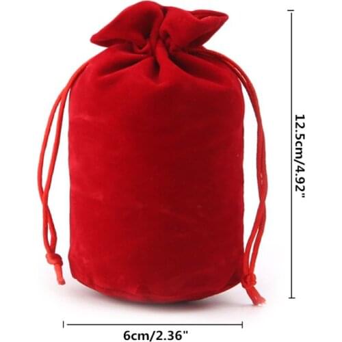 Velvet Dice Bags Tarots Cards Deck Storage Bag Toy Jewelry Drawstring Package A0KA