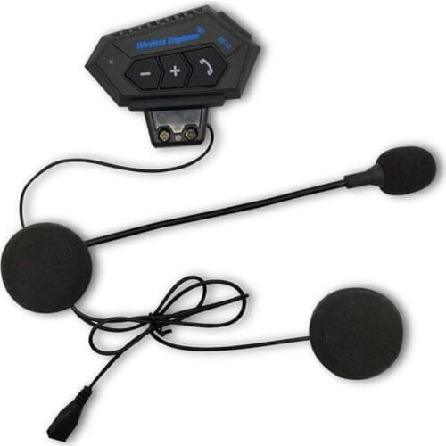 BT12 Wireless Motorcycle Helmet Headset Moto Rider Handsfree Helmet Earphone Headset Motorcycle Headphones