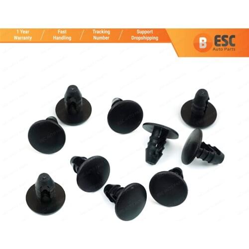 10 Pieces Fir Tree M.8 Clips For Renault Fiat Head Size: 14.70 mm