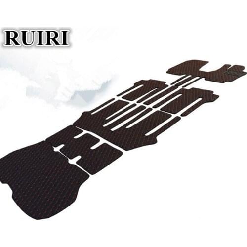 Good quality! Custom special car floor mats + trunk mat for Nissan Serena C26 7 seats 2017-2011 durable carpets for Serena 2014