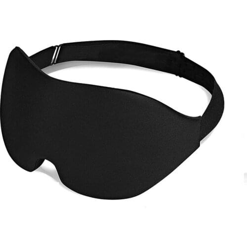 Eye Mask For Sleeping 3D Contoured Cup Blindfold Concave Molded Night Sleep Mask Block Out Light With Women Men