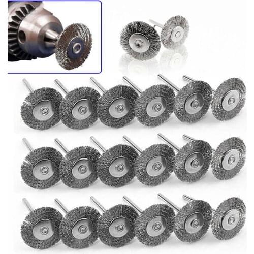Metal Wire Wheel Brushes Replacement Cutting Polishing Sanding For Drill Durable