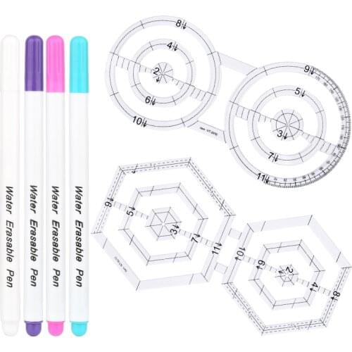 LMDZ Multi-Function Acrylic Rulers DIY Tools High Grade Transparent Acrylic Rulers Patchwork Ruler Quilting Rule Yardstick