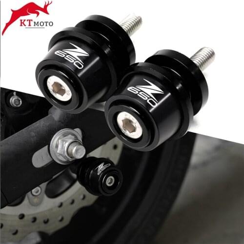 2020 Latest high quality 8MM CNC Swingarm Spool Slider Stand Screws Motorcycle accessories For kawasaki Z650 Z 650 2017-2020