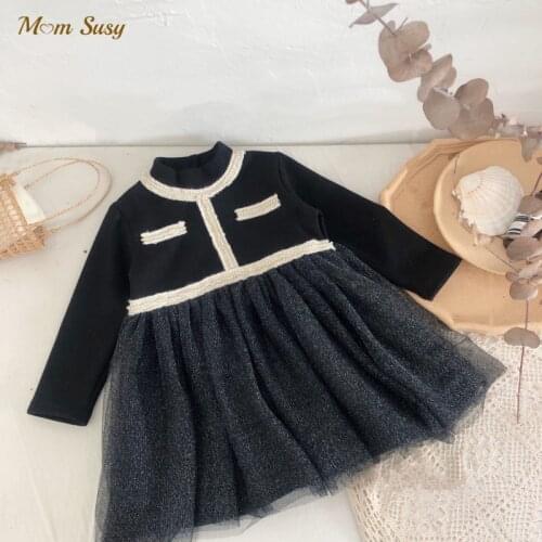 Baby Girl Princess Dress Elegant Infant Toddler Girl Patchwork Vintage Vestido Party Birthday Ball Gown Tutu Dress Baby Clothes