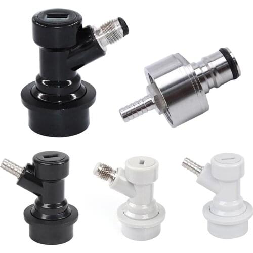Home Brewing Stainless Steel Swivel Nut Ball Lock Disconnect fitting Quick Connectors fitting