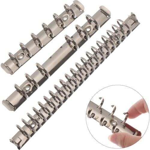 Metal Loose Leaf Book Binder Rings Album Scrapbook Notebook Clips fichario segregator A4/B5/A5/A6/A7 Stationery Accessory