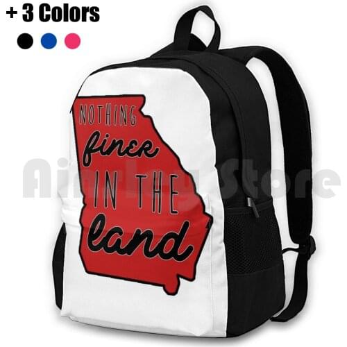 Nothing Finer Uga Sticker Outdoor Hiking Backpack Riding Climbing Sports Bag Uga University Of Georgia Georgia University