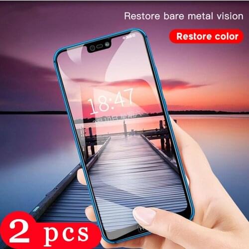 2Pcs full cover for huawei P30 P20 pro P10 P9 lite tempered glass protective film phone screen protector on the glass smartphone
