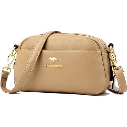 Fashion Women Messenger Bag Soft Leather Designers Luxury Handbags Women Shoulder Bags Female Crossbody Mother Bags