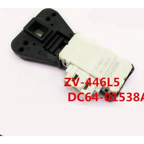 1pcs For new original Samsung washing machine door lock delay switch ZV-446L5 DC64-01538A washing machine parts