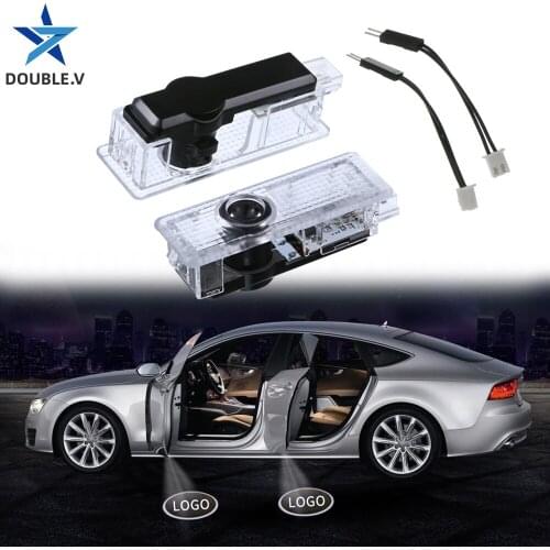 2pcs Car door light car logo Welcome light LED Projector Lamp Decorative Lamp for B-MW E90 E60 E63 E65 E85 E53 F07 F11 F20 logo