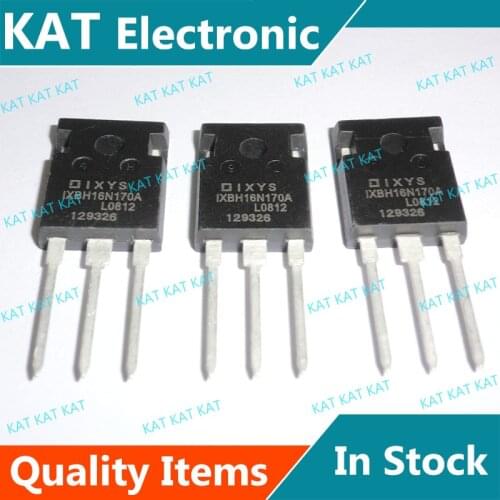 5PCS/Lot IXBH16N170A IXBT16N170A TO-247 TO-268 Bipolar MOS Transistor