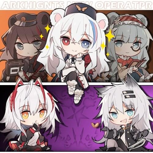 Arknights Cosplay Acrylic Figure Keychain Figure Kids Collection Toy n7379