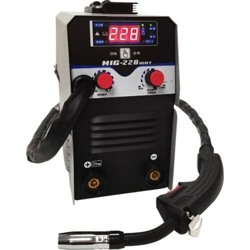 Digital intelligent airless two-protection welding machine, carbon dioxide gas shielded welding machine, household 220v small el