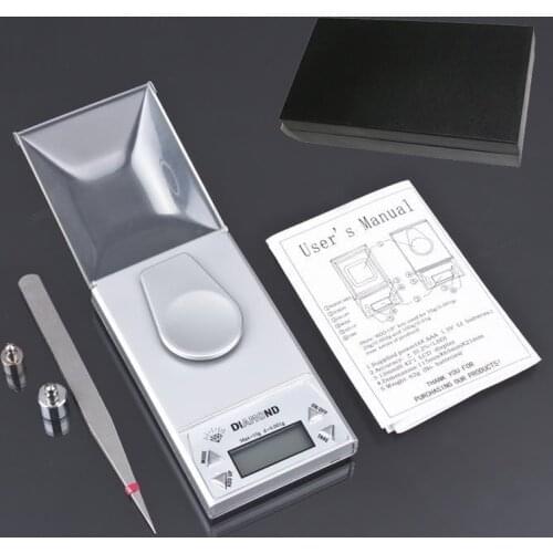 0.001/ 10g 0.001g-10g LCD Digital Jewelry Diamond Pocket Waage Scale Gem weight