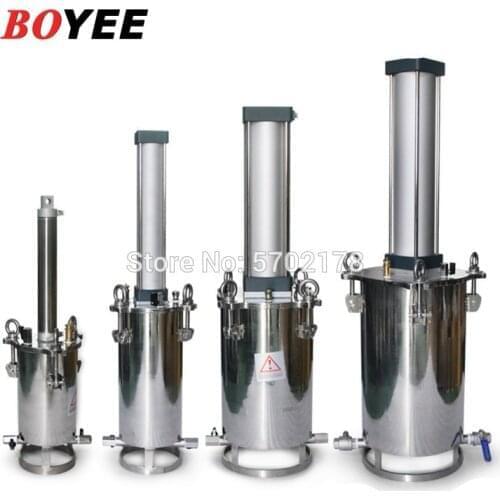 Cylinder piston pressure tank dispensing piston for high viscosity glue silicone PU glue dispensing pressure tank