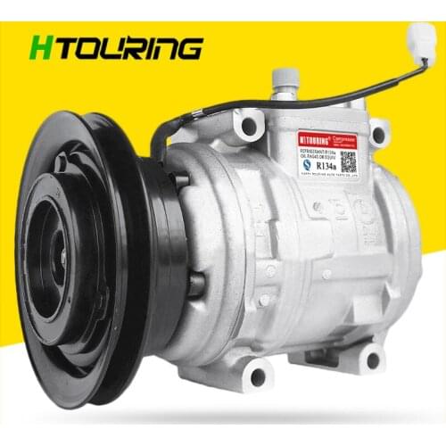 For TOYOTA Hilux REVO DSL 1997 2000 10PA15C AC Aircon COMPRESSOR 447170-2721 88320-60560 4471702721 8832060560 1PK 12V
