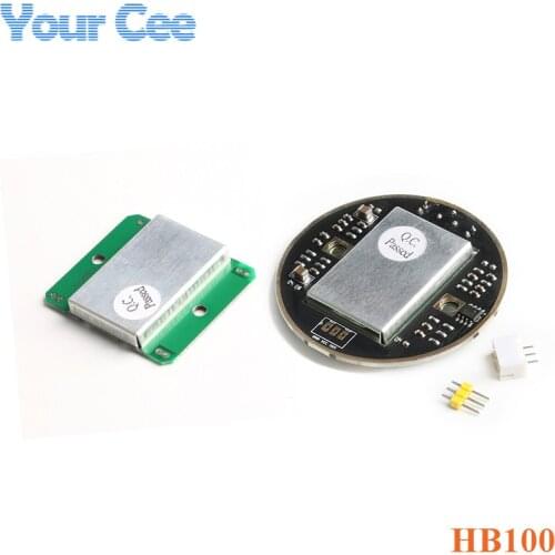 HB100 Microwave Doppler Radar Wireless Module DC 5V Microwave Motion Detector Sensor Module For Ardunio 10.525GHz RCWL-0516 24G