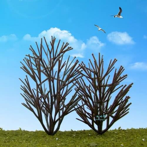 60mm，100mm Model Tree Armatures,landscape train railway/railroad layout scenery DIY models tree making miniature dioramas gaming