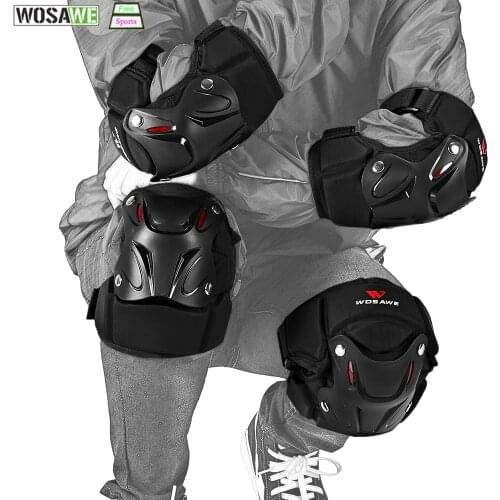 WOSAWE Knee Pad Elbow Pad Knee Protector Outdoor Sport Cycling Racking Working Hunting Skating Safety Gear Kneecap
