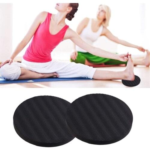 Fitness Anti Slip Yoga Knee Plack Cushion Pilates Workout Home Training Tool Thickened Round Yoga Pad Push-up Mat Drop Shipping
