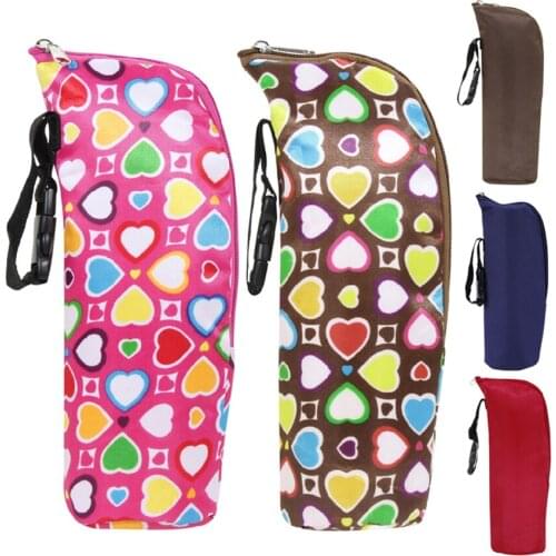 Portable Baby Feeding Bottle Bag Insulation Bag Baby Water Milk Warmers Bag Stroller Hanging Food Bottle Bag